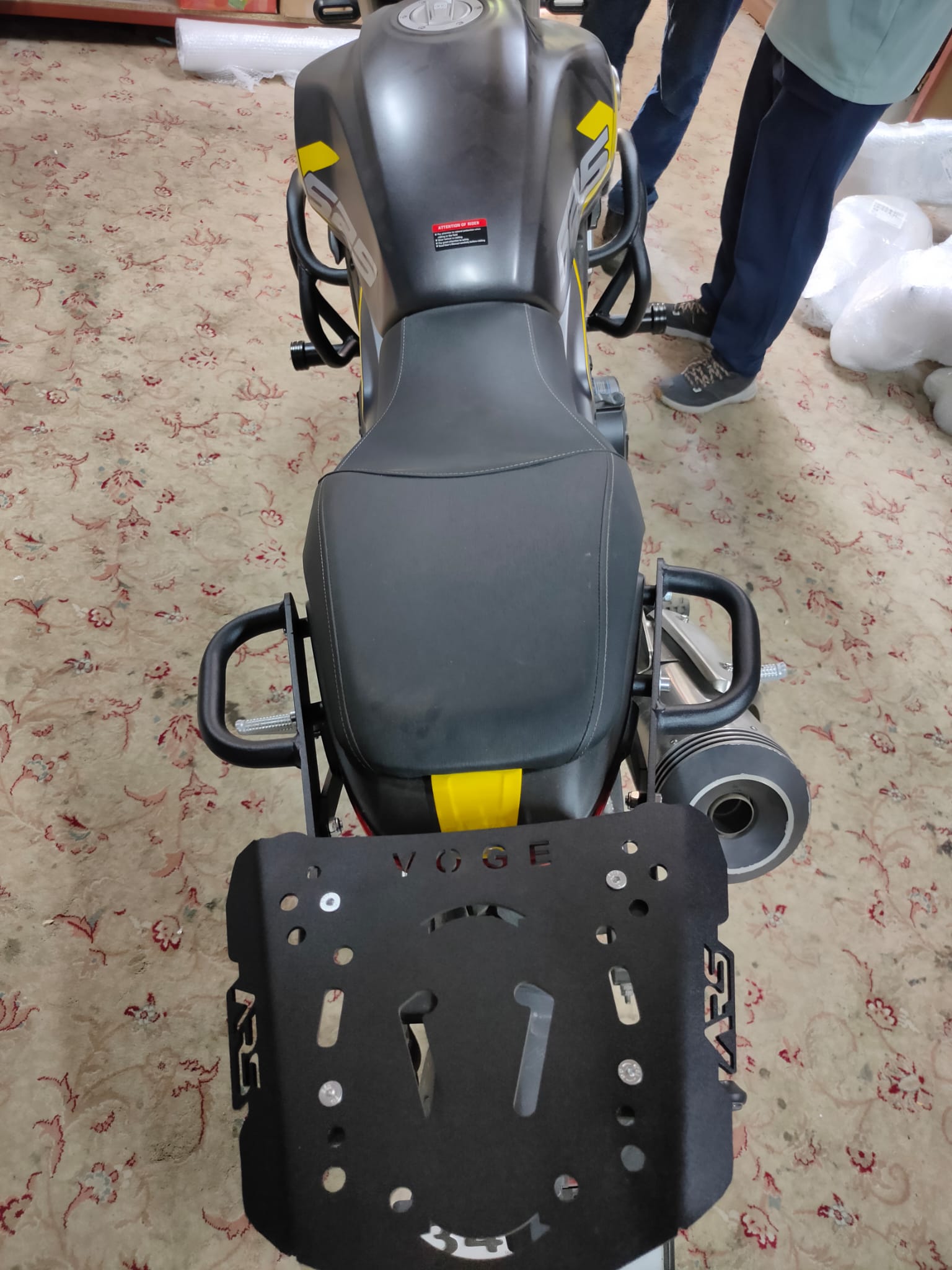 VOGE 525 ACX ARKA ÇANTA TAŞIMA DEMİRİ