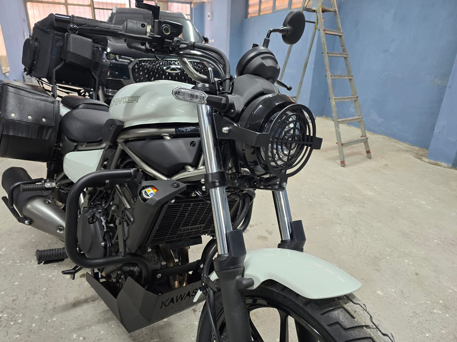 KAWASAKİ ELİMİNATÖR 500 ÖN FAR KORUMA DEMİRİ
