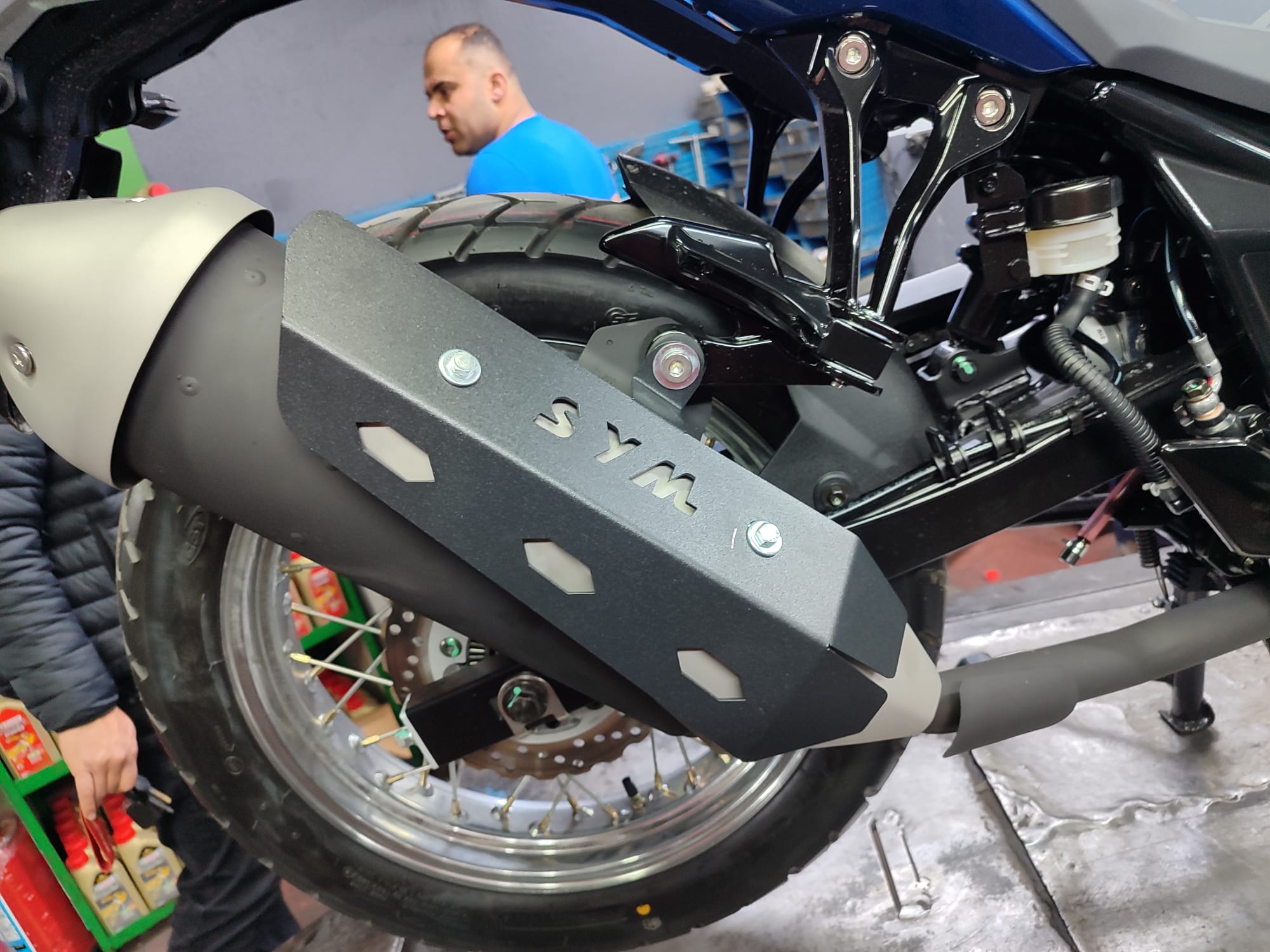 SYM NH-X 125 EGZOS KORUMA DEMİRİ