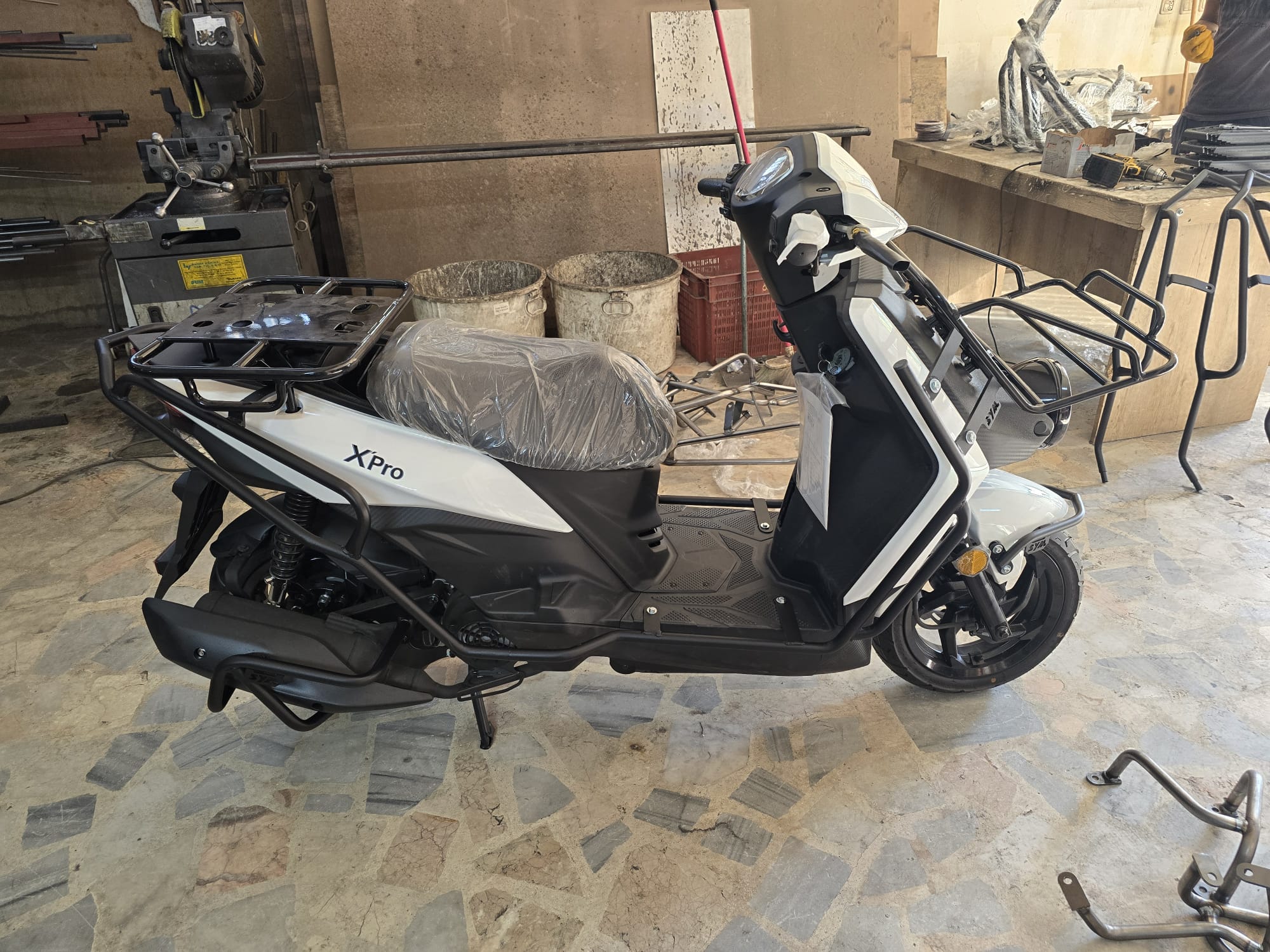 SYM XPRO ÖN ARKA KORUMA DEMİRİ