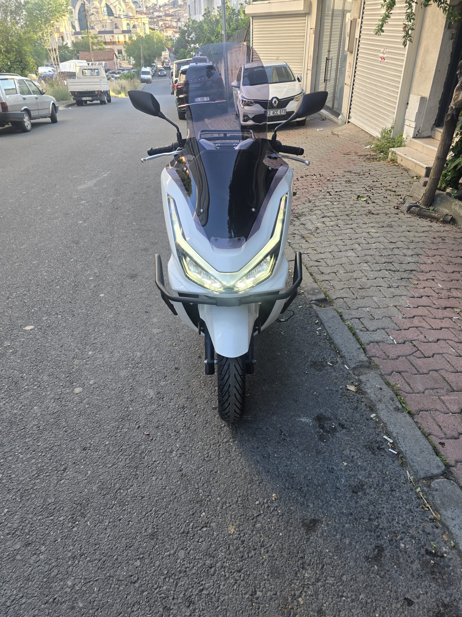 HONDA PCX 125 ÖN ARKA KORUMA DEMİRİ 2025-2026 