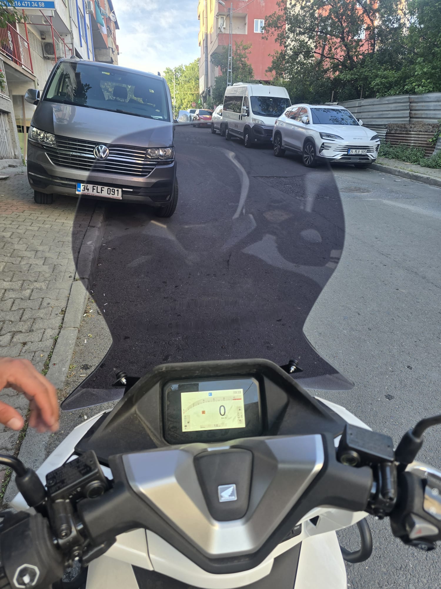 HONDA PCX 125 TUR CAMI FÜME-ŞEFFAF 2025-2026 