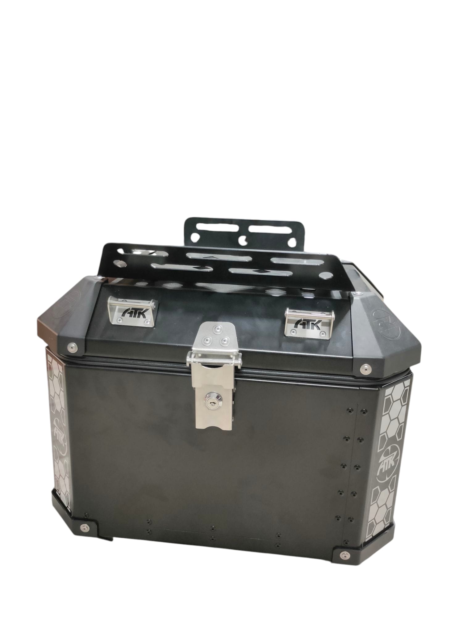 ALÜMİNYUM ATK TOPCASE 45 LT SİYAH ARKA ÇANTA 