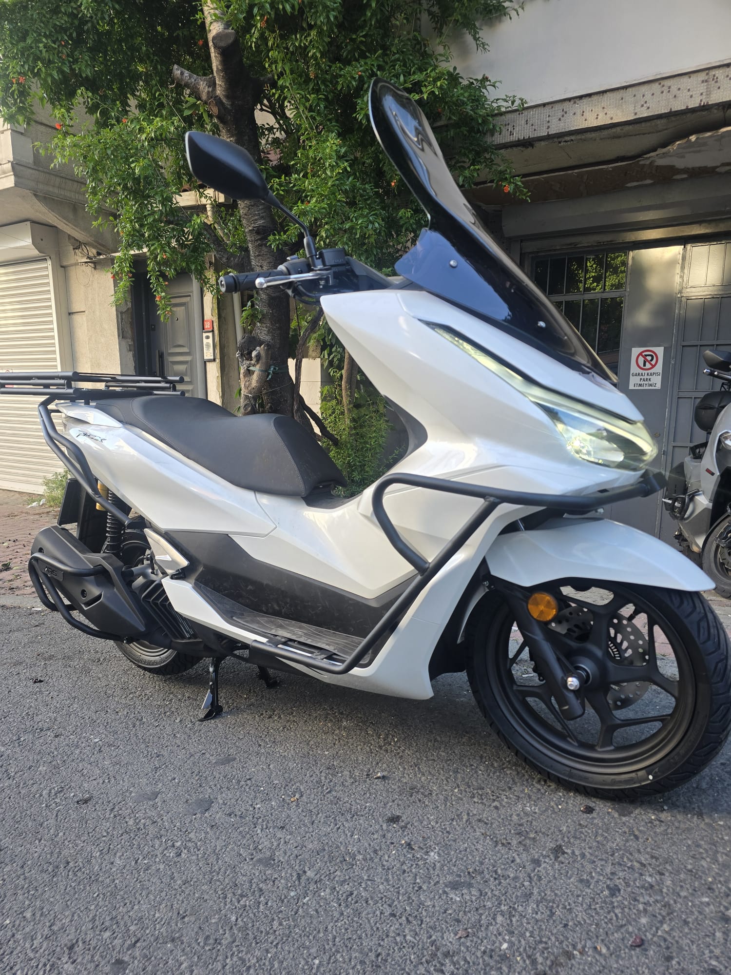 HONDA PCX 125 ÖN ARKA KORUMA DEMİRİ 2025-2026 