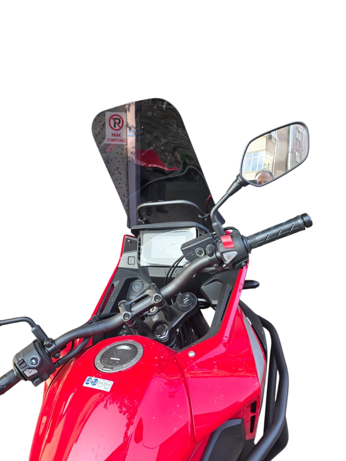 HONDA NX 500 ÖN CAM ŞEFFAF, FÜME