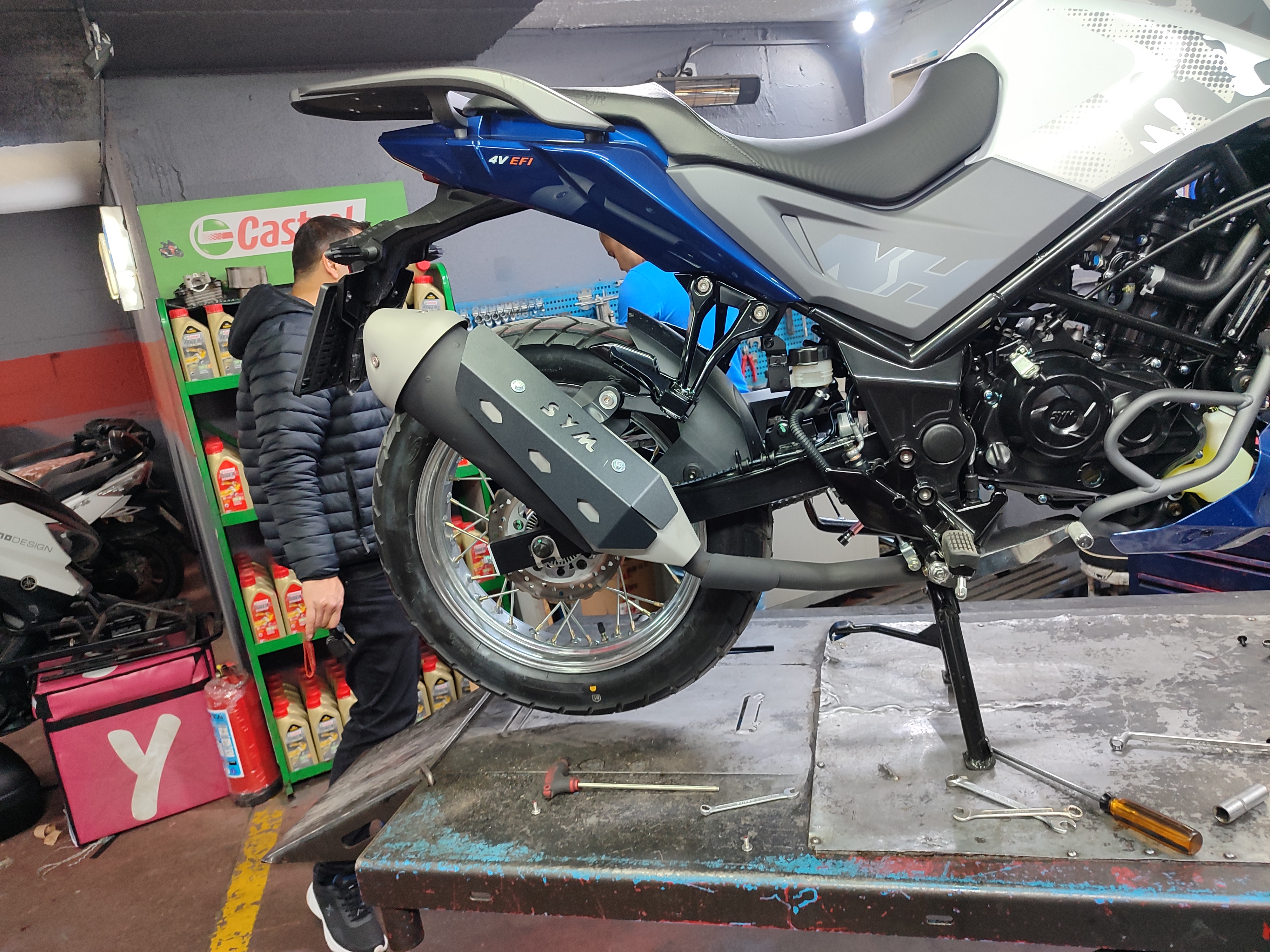 SYM NH-T 200 EGZOS KORUMA DEMİRİ