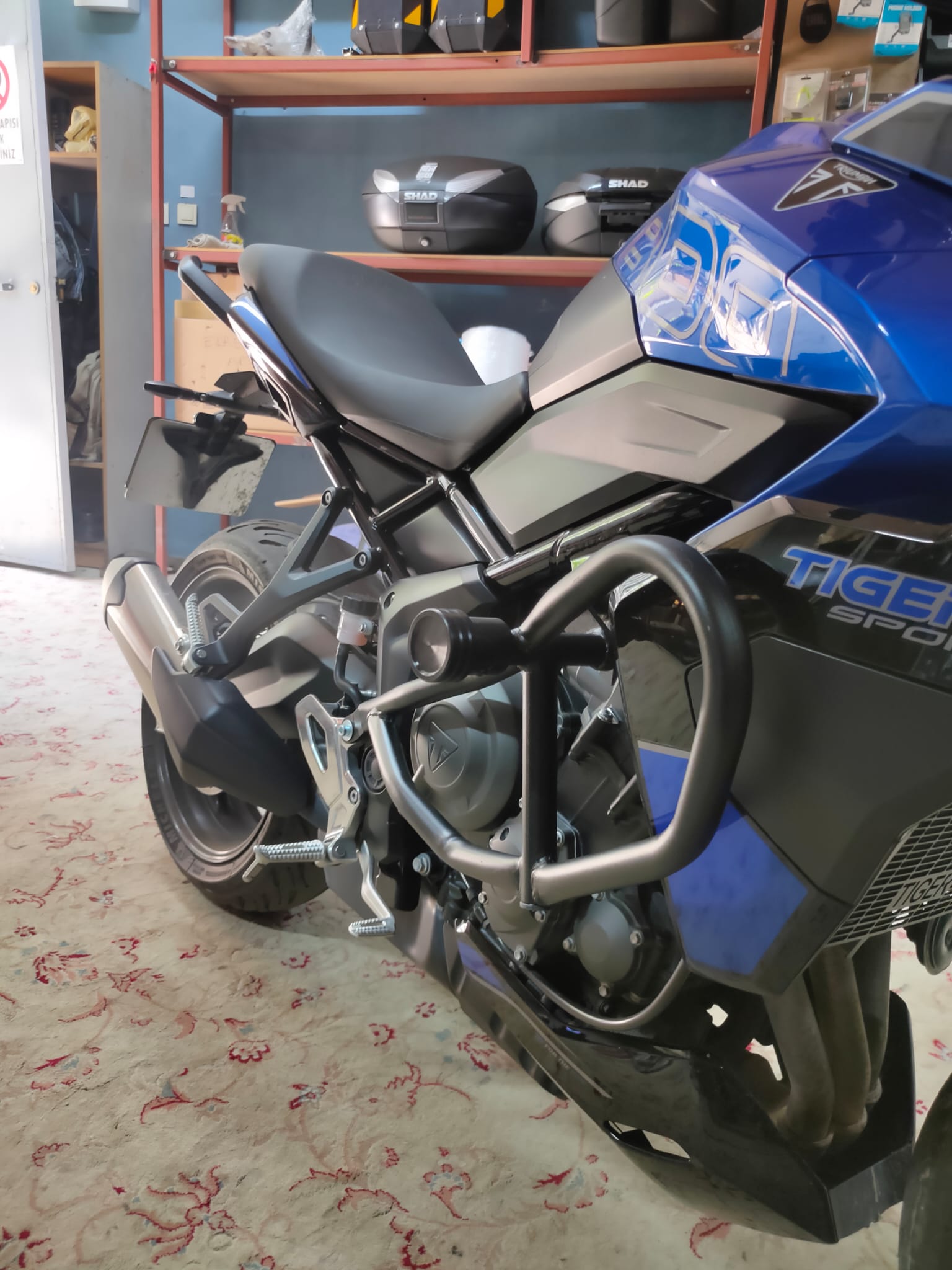 Triumph Tiger 800 SPORT  KORUMA DEMİRİ