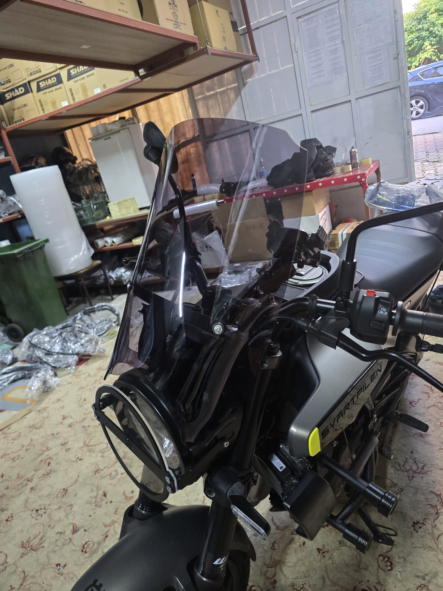 Svartpilen 250 SİPERLİK ÖN CAM FÜME-ŞEFFAF