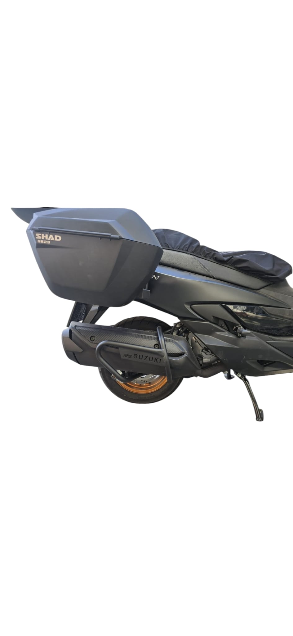 SUZUKI BURGMAN 400 EGZOZ KORUMA DEMİRİ