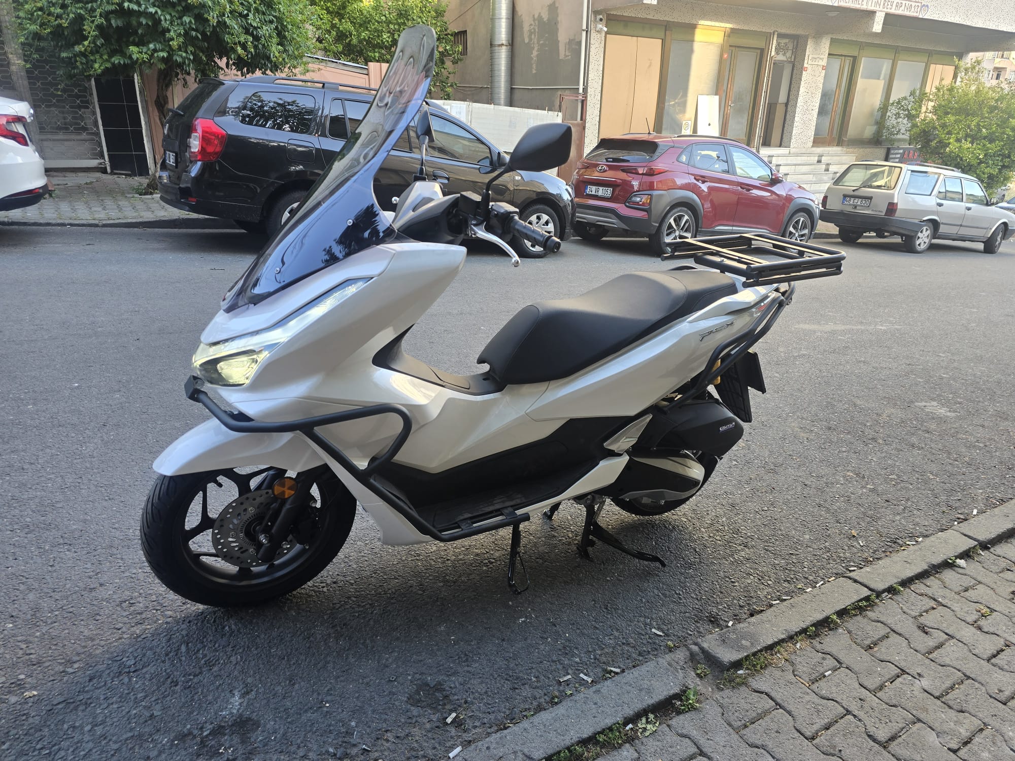 HONDA PCX 125 ÖN ARKA KORUMA DEMİRİ 2025-2026 