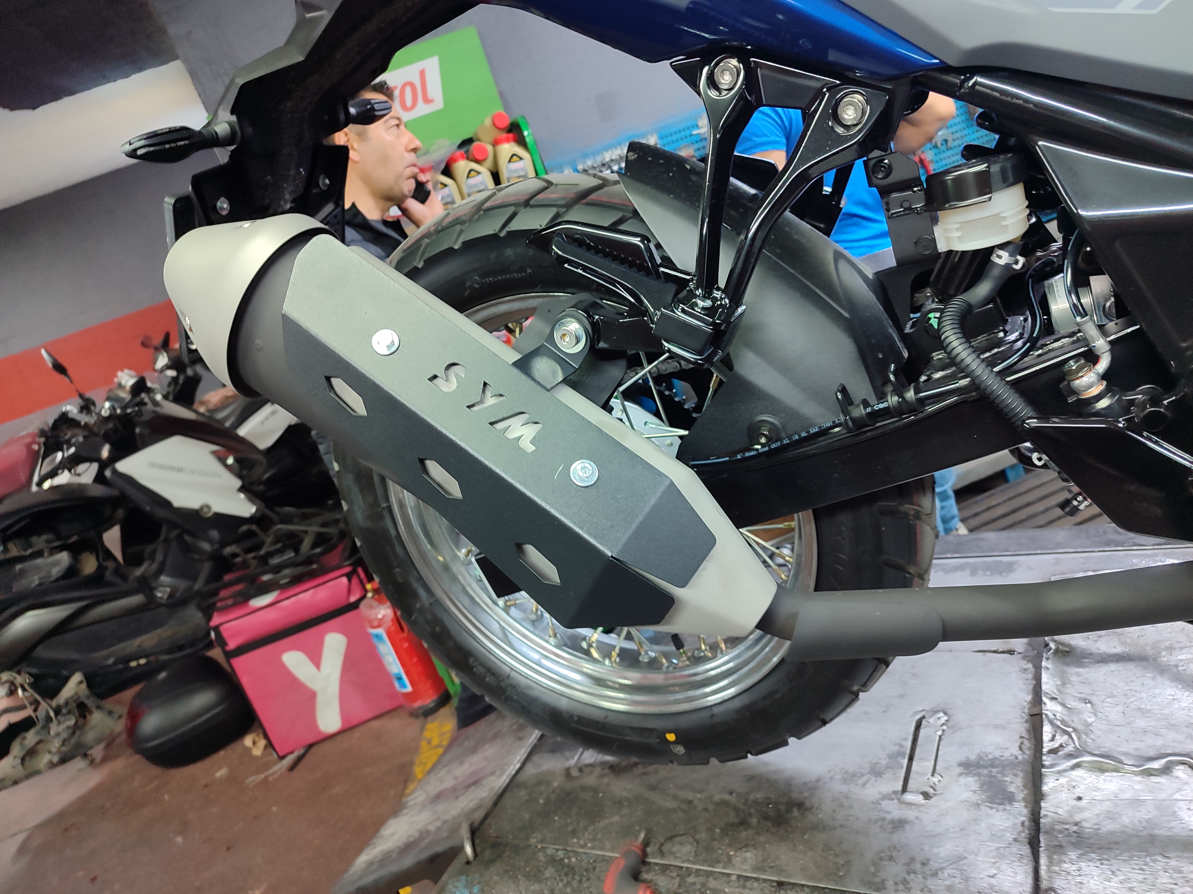 SYM NH-T 200 EGZOS KORUMA DEMİRİ