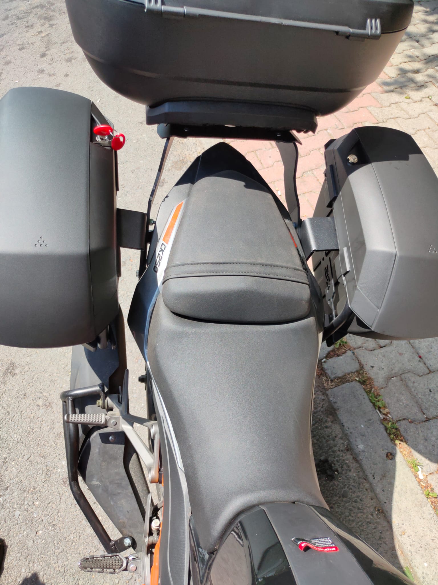 ARORA CK 250 YAN ÇANTA TAŞIMA DEMİRİ