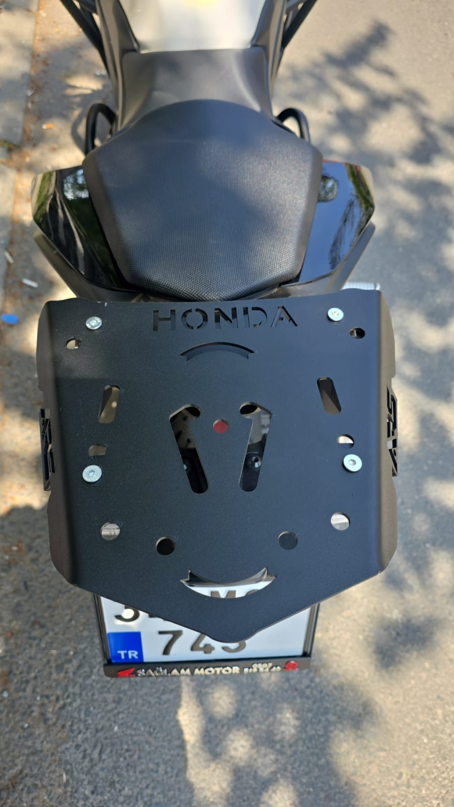 HONDA HORNET 500 ARKA ÇANTA TAŞIMA DEMİRİ