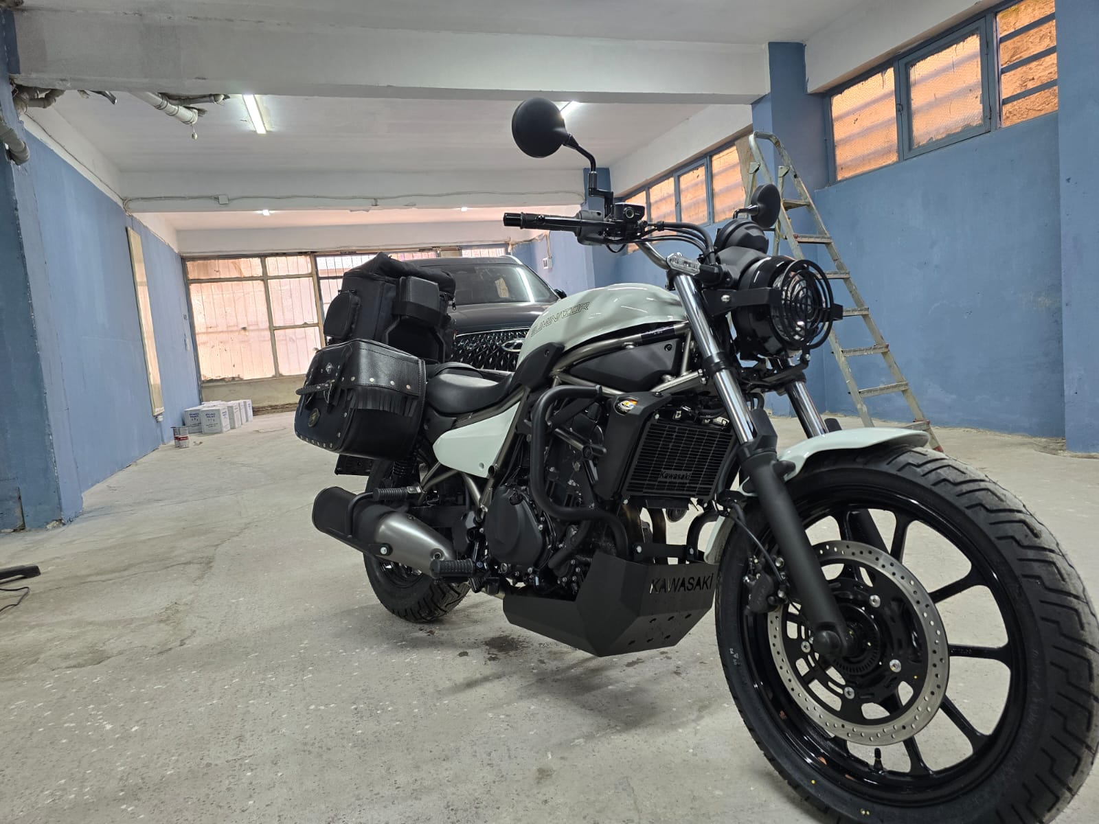 KAWASAKİ ELİMİNATÖR 500 ÖN FAR KORUMA DEMİRİ