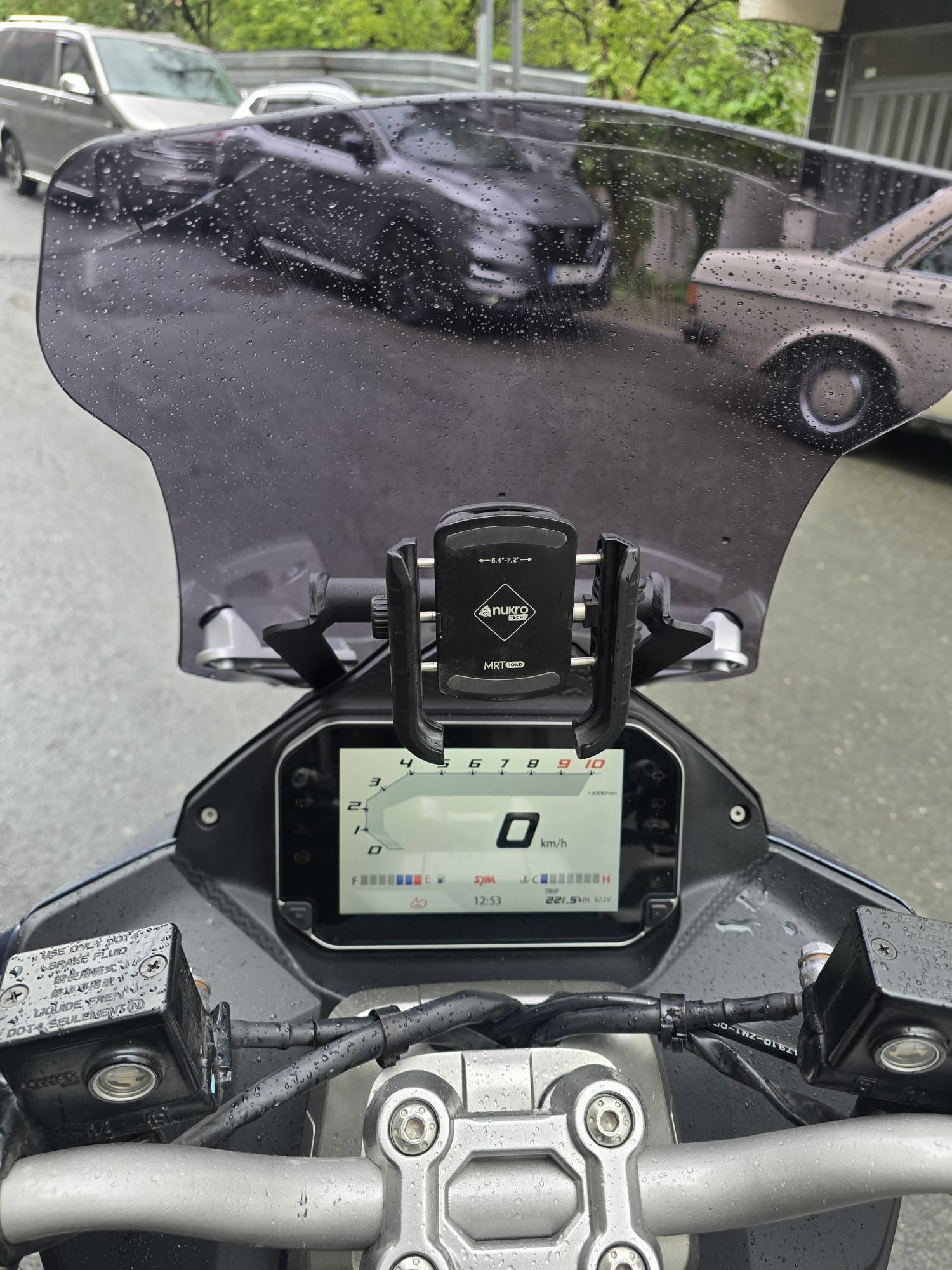 SYM ADX 300 TELEFON TUTUCU BARI