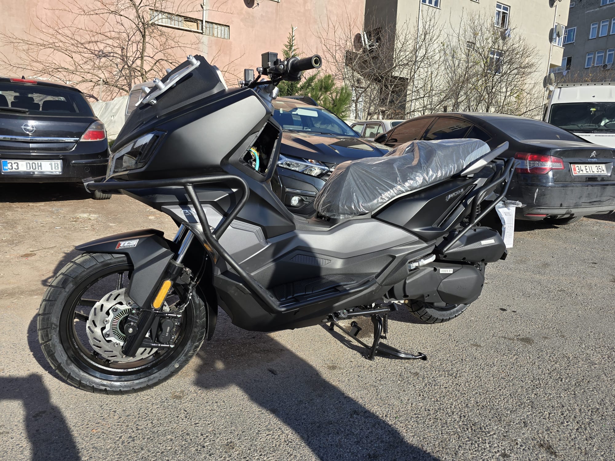 SYM ADX 250 ÖN ARKA KORUMA DEMİRİ