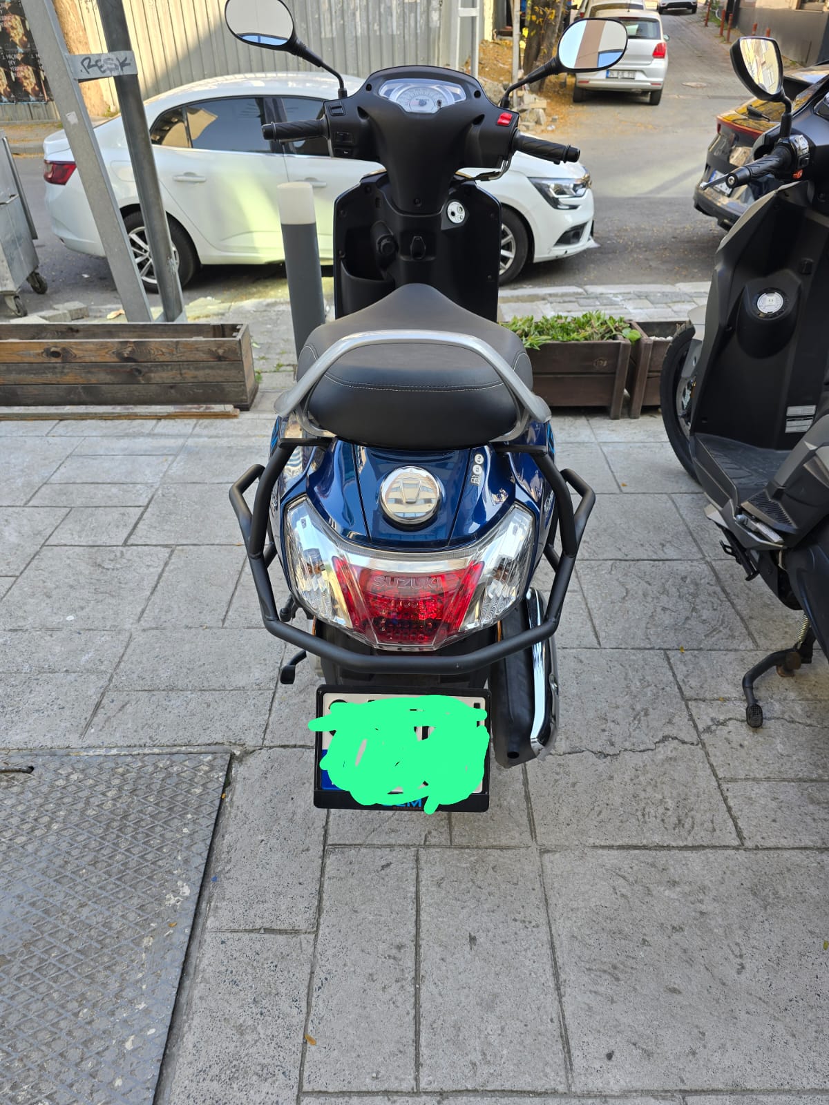 SUZUKİ ADRESS 125 ÖN ARKA KORUMA DEMİRİ 