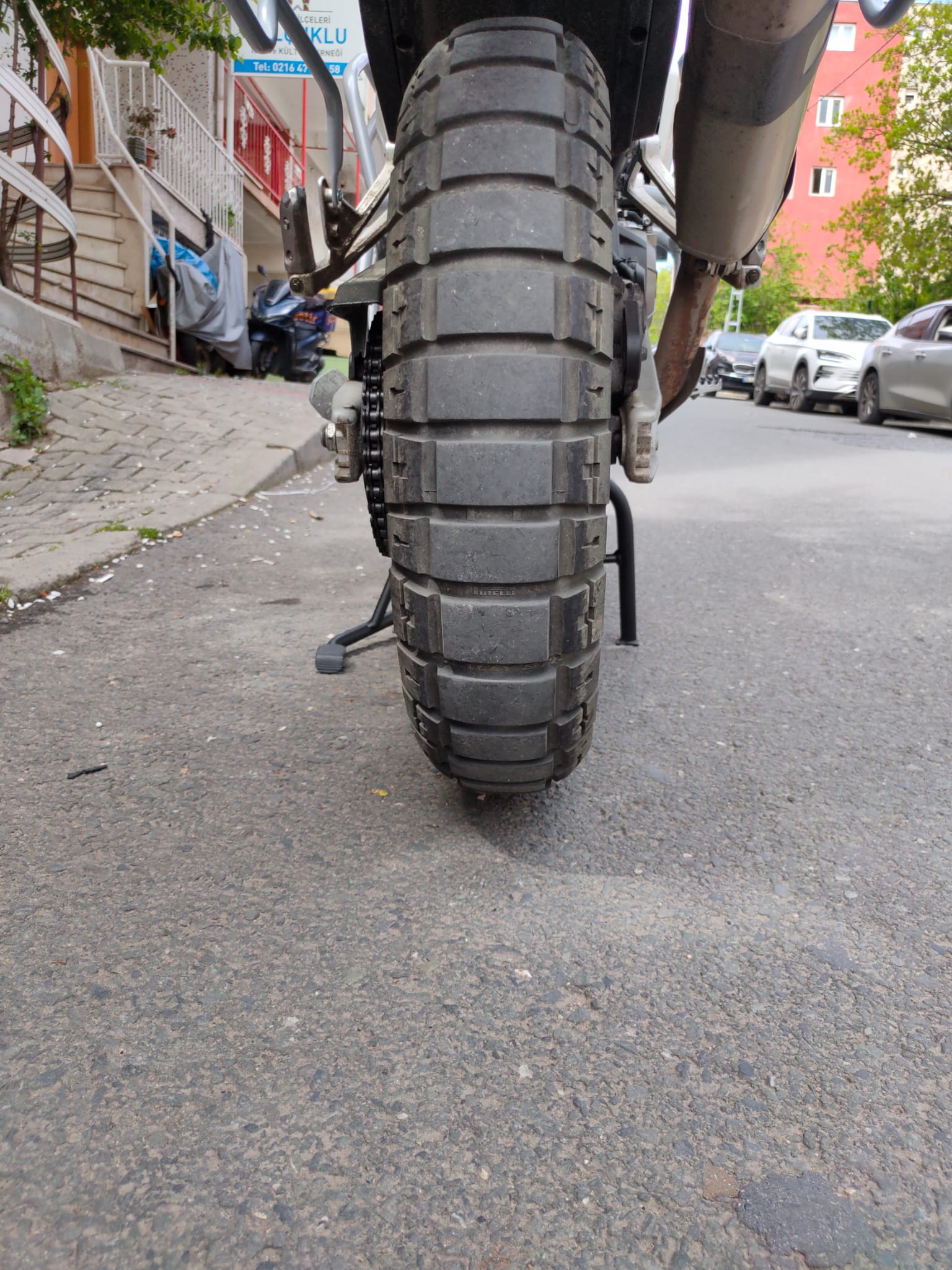 APRİLİA TUAREG 660 ORTA SEHPA DEMİRİ