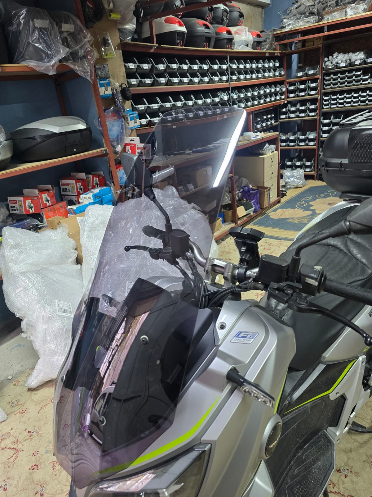 RKS REALE 125 ÖN CAM FÜME-ŞEFFAF