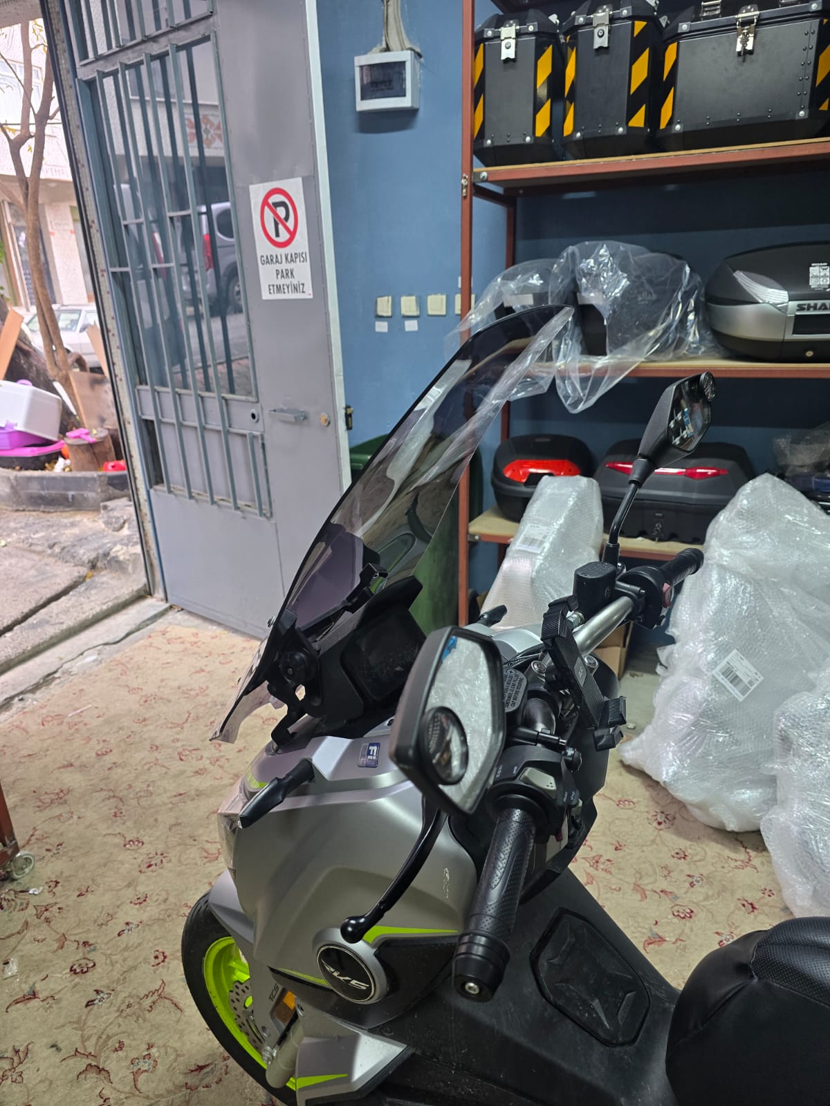 RKS REALE 125 ÖN CAM FÜME-ŞEFFAF
