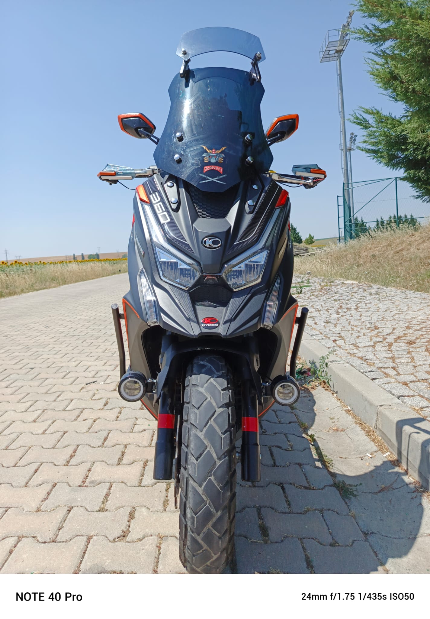 KYMCO DTX 250 360 YARIM KORUMA DEMİRİ 
